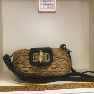 Straw 💼 handbag. Crossbody. Shoulder.